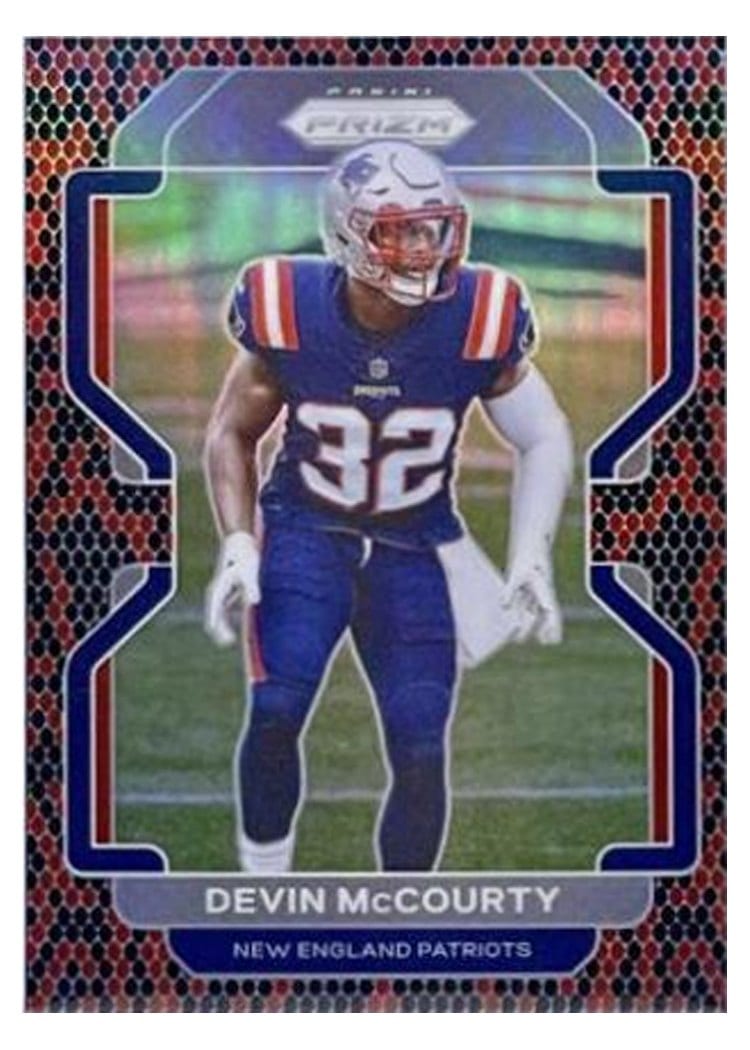 2021 Panini Prizm Base Set Devin McCourty #100 card