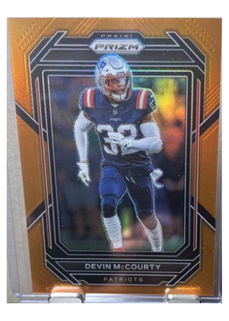 2022 Panini Prizm Base Set Devin McCourty Orange #204 card