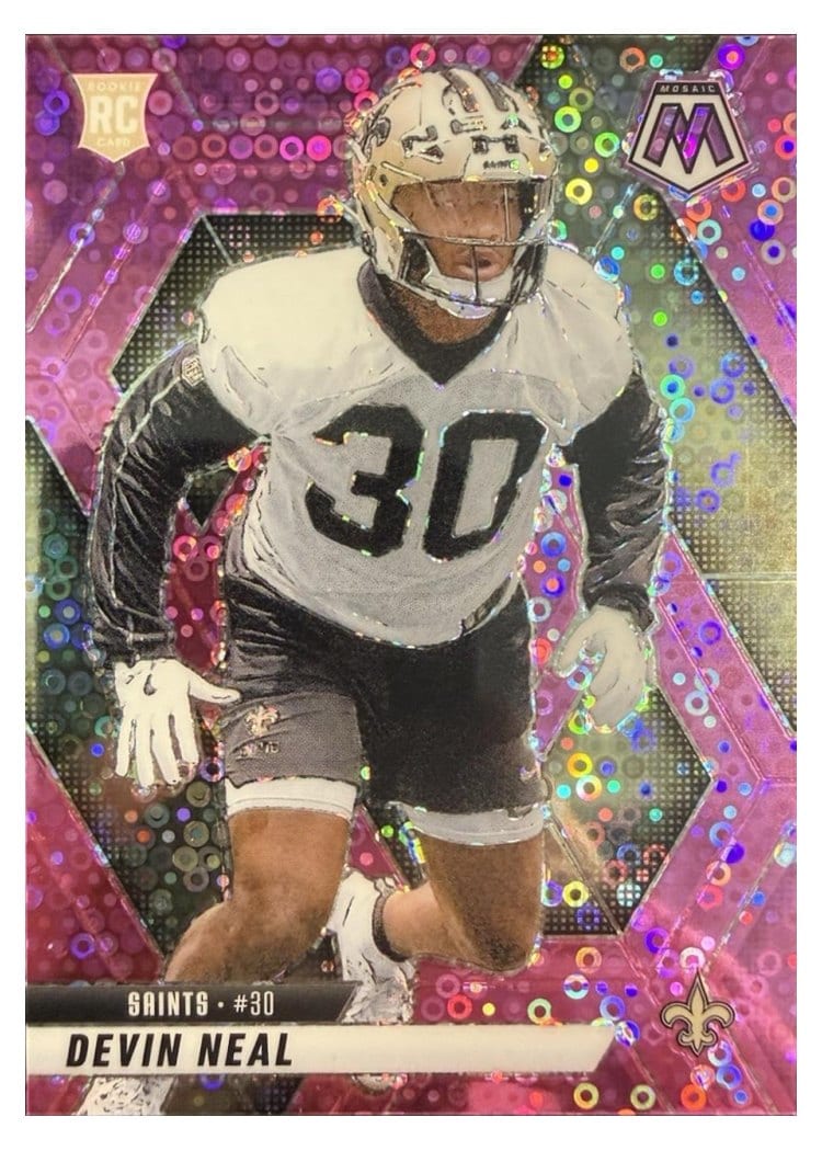 2025 Panini Mosaic Base Set Devin Neal #330 card