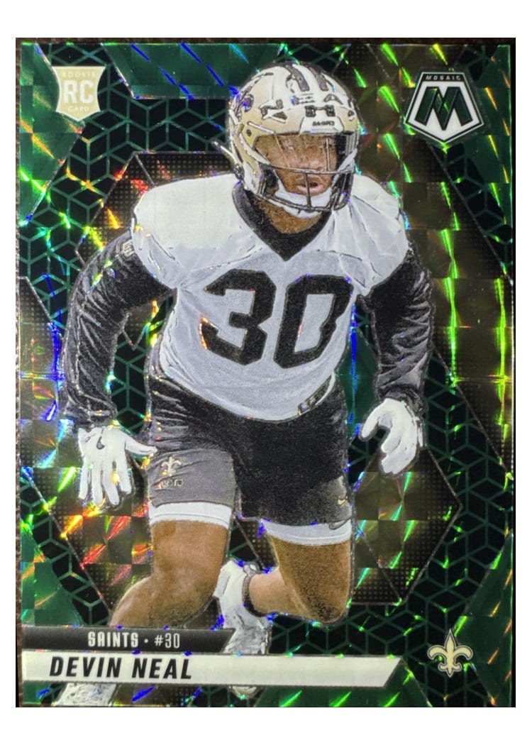 2025 Panini Mosaic Base Set Devin Neal #330 card