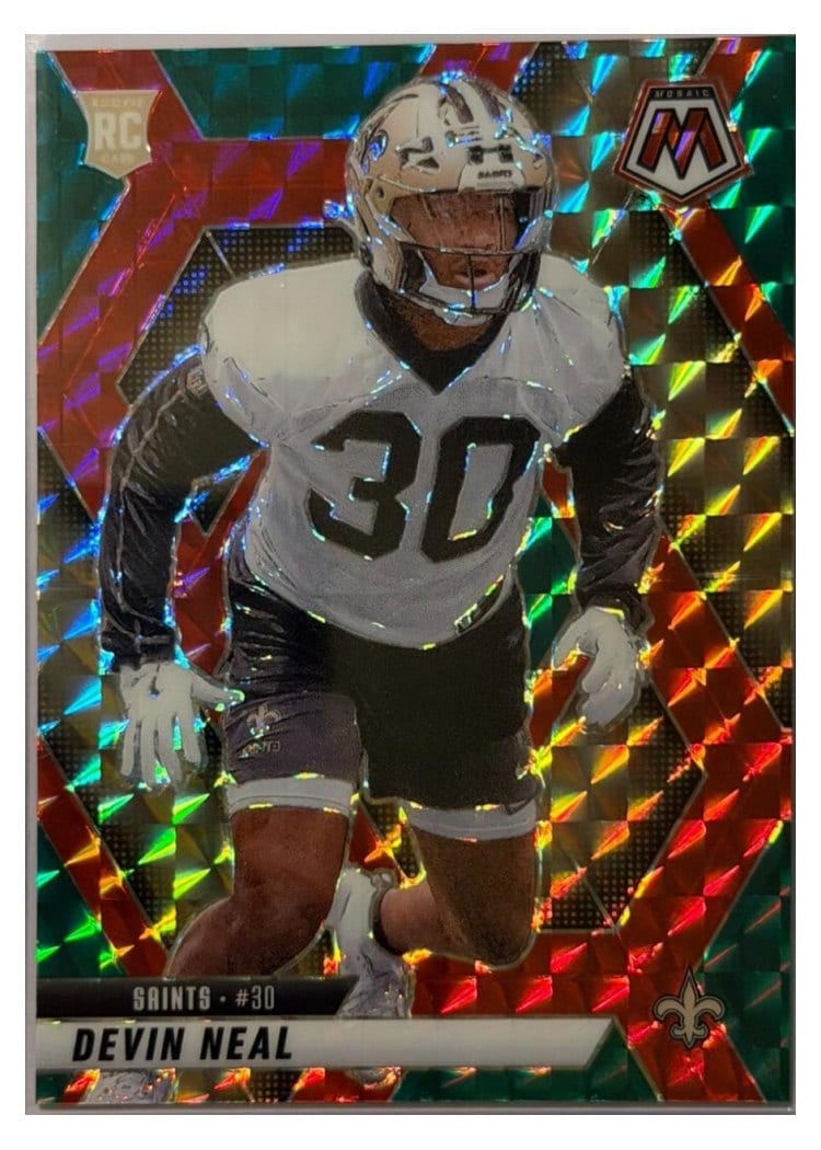 2025 Panini Mosaic Base Set Devin Neal #330 card
