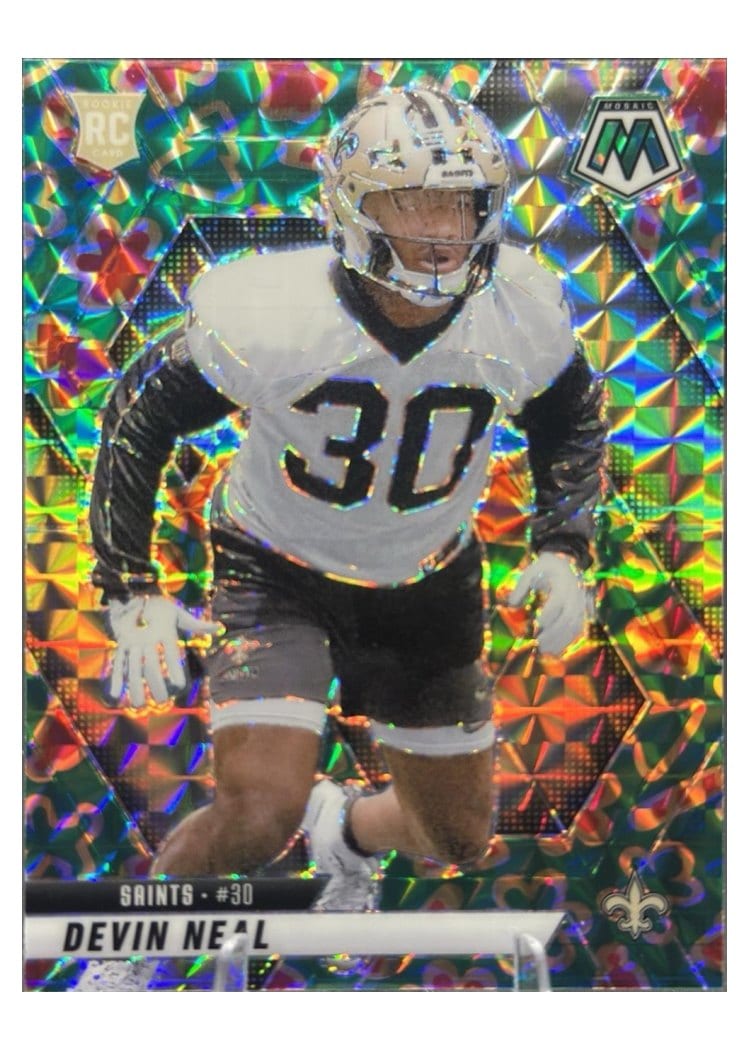 2025 Panini Mosaic Base Set Devin Neal #330 card