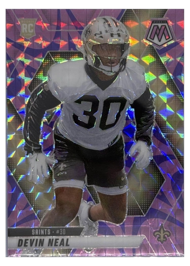 2025 Panini Mosaic Base Set Devin Neal #330 card