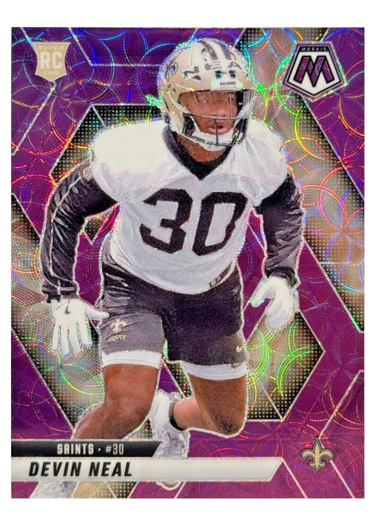 2025 Panini Mosaic Base Set Devin Neal #330 card