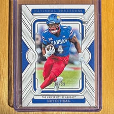2025 Panini National Treasures Collegiate Base Set Devin Neal #37 card