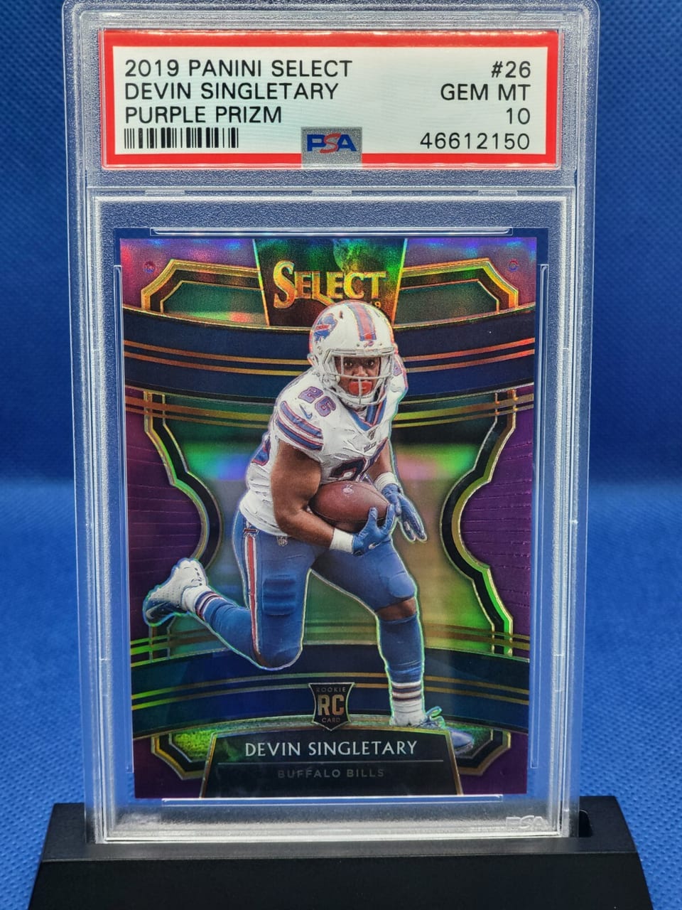 2019 Panini Select Devin Singletary #26 card