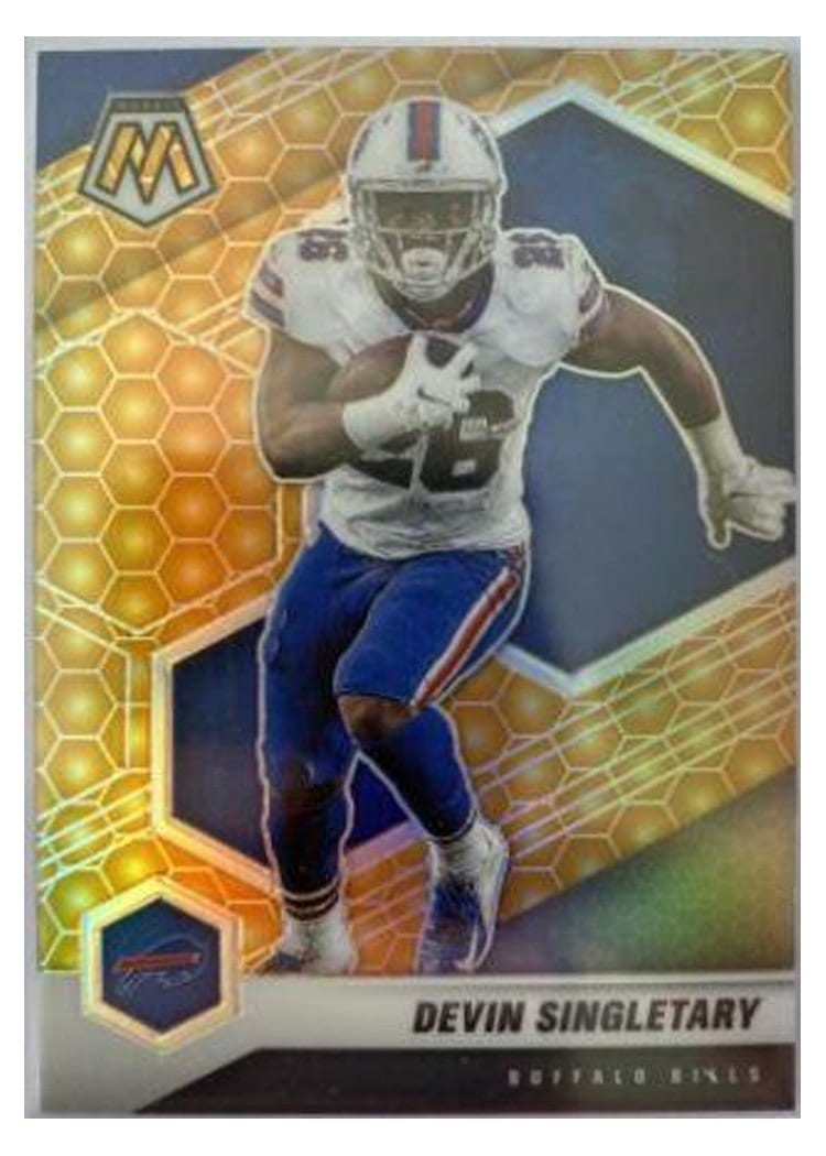 2021 Panini Mosaic Base Set Devin Singletary #30 card