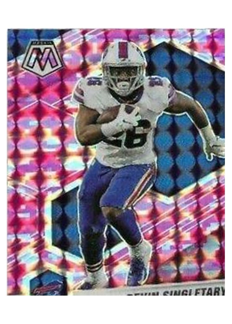 2021 Panini Mosaic Base Set Devin Singletary #30 card
