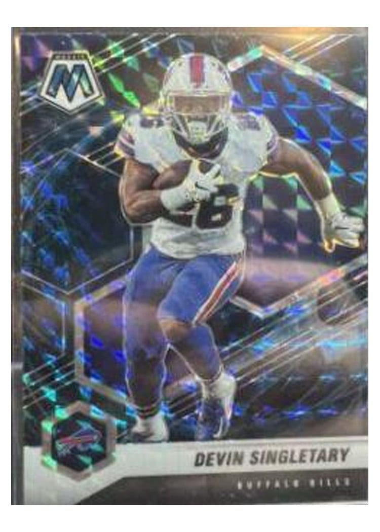 2021 Panini Mosaic Base Set Devin Singletary #30 card