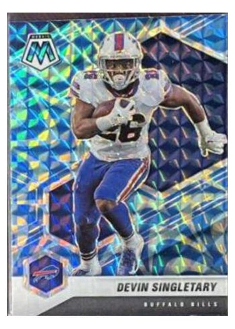 2021 Panini Mosaic Base Set Devin Singletary #30 card