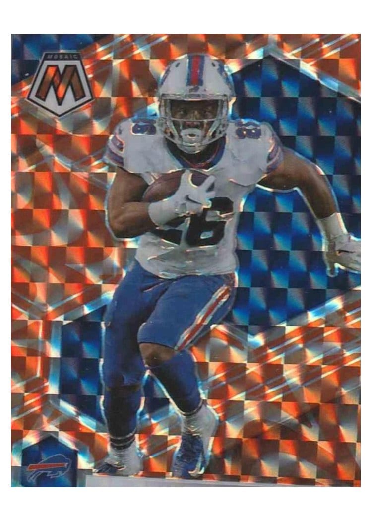 2021 Panini Mosaic Base Set Devin Singletary #30 card