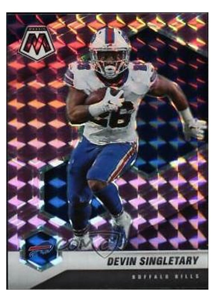 2021 Panini Mosaic Base Set Devin Singletary #30 card