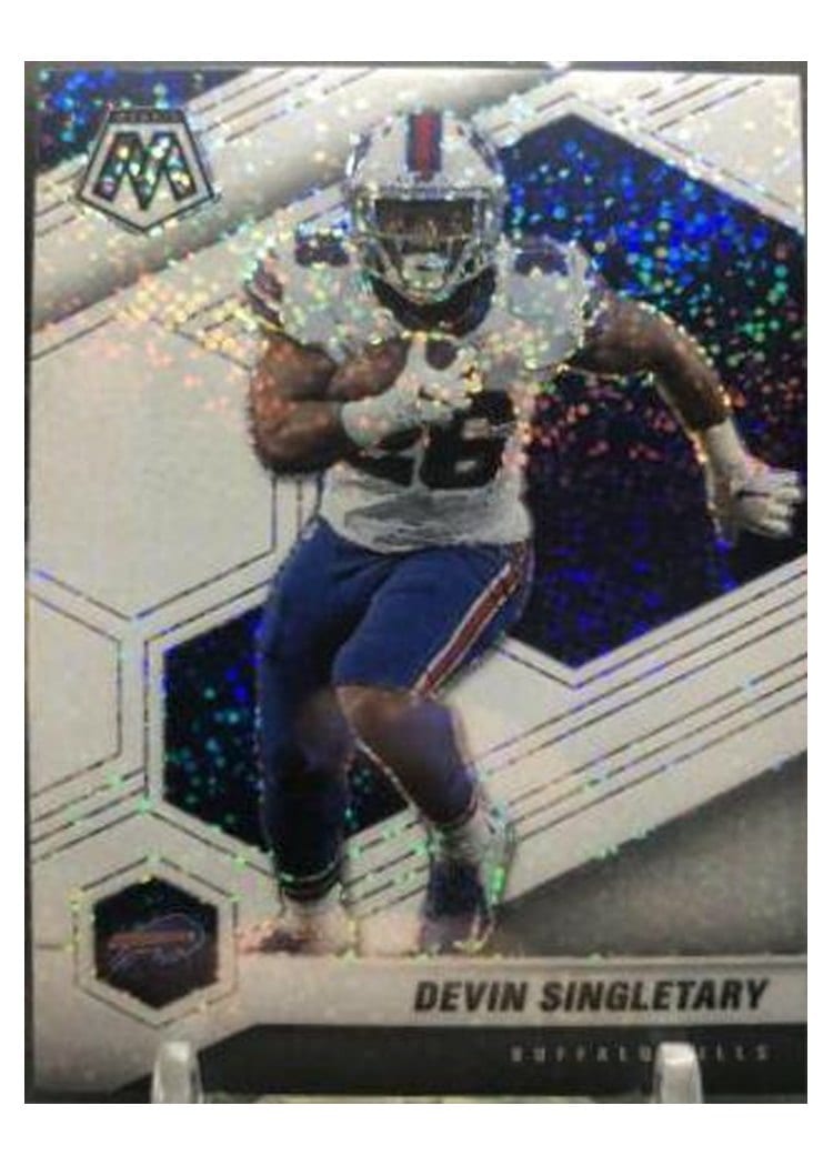 2021 Panini Mosaic Base Set Devin Singletary #30 card