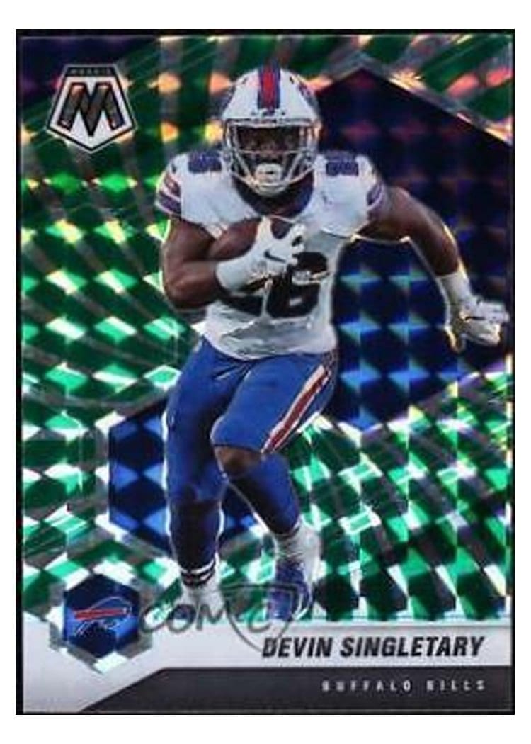 2021 Panini Mosaic Base Set Devin Singletary #30 card