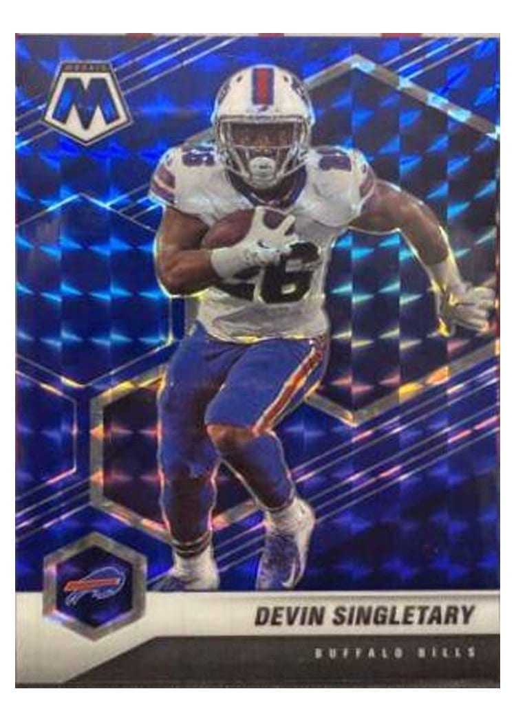 2021 Panini Mosaic Base Set Devin Singletary #30 card