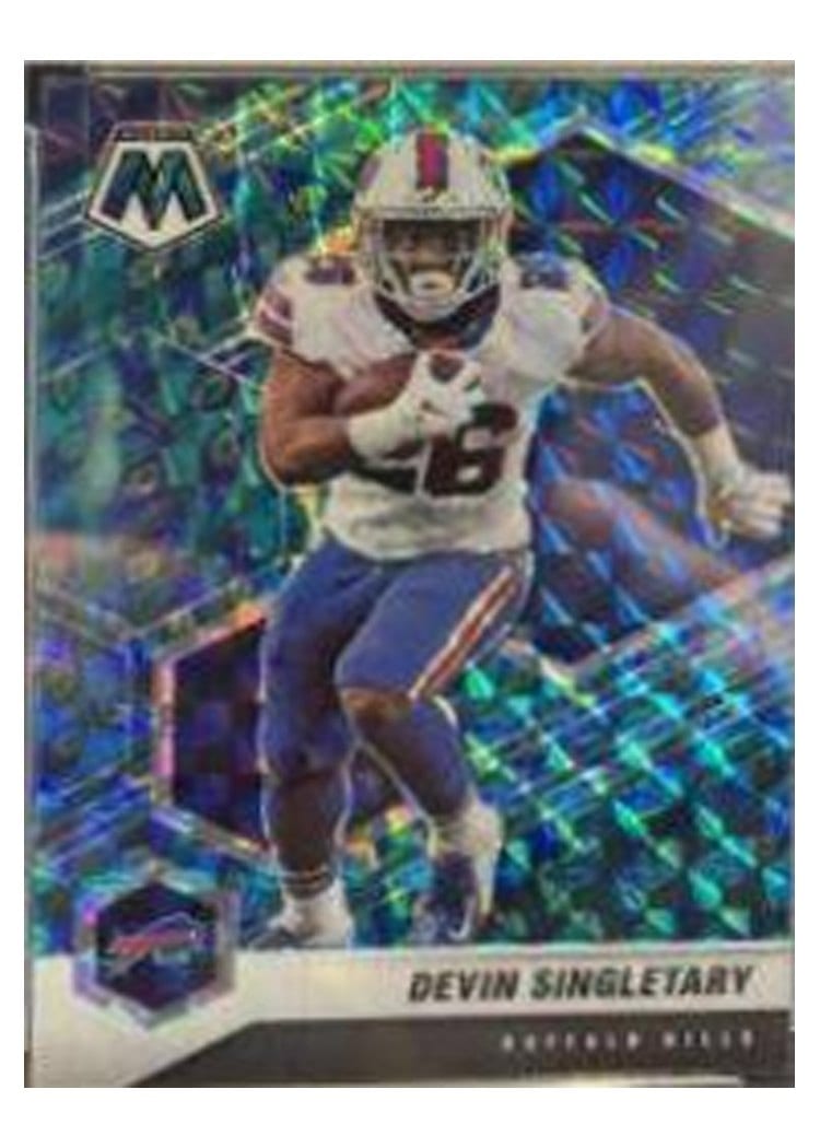 2021 Panini Mosaic Base Set Devin Singletary #30 card