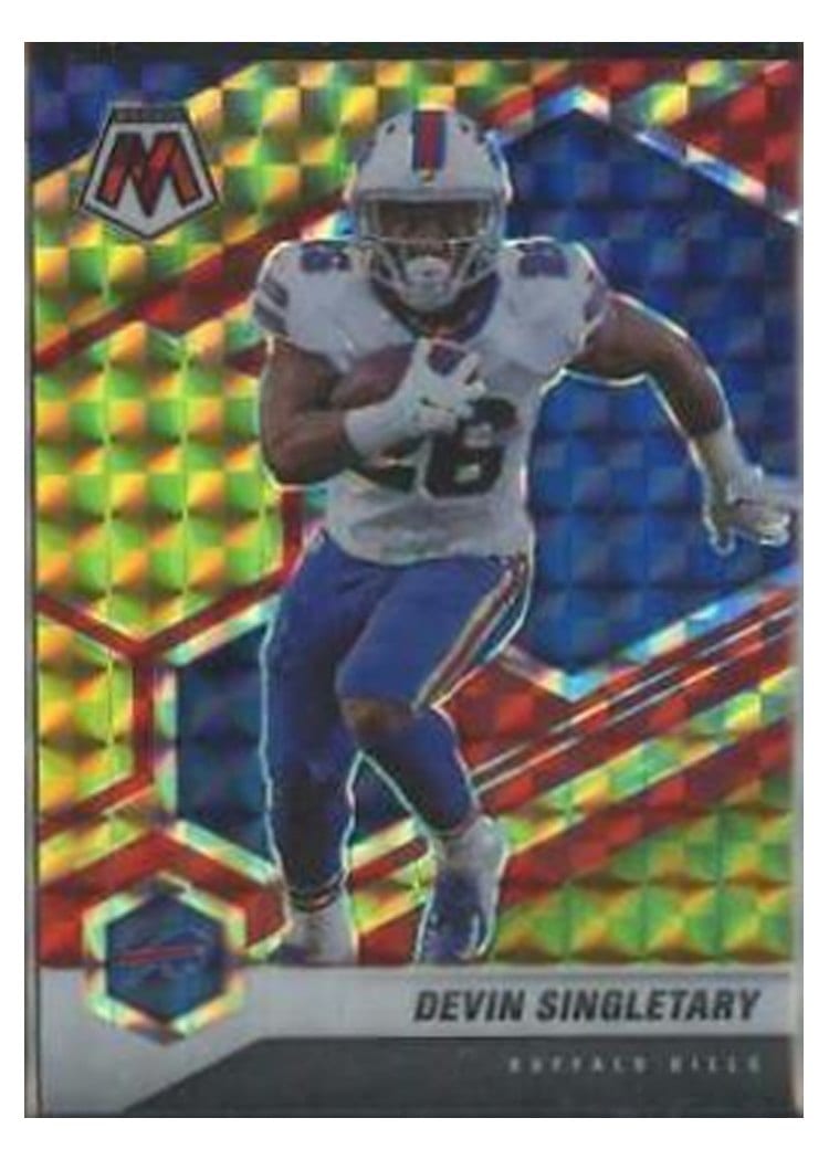 2021 Panini Mosaic Base Set Devin Singletary #30 card