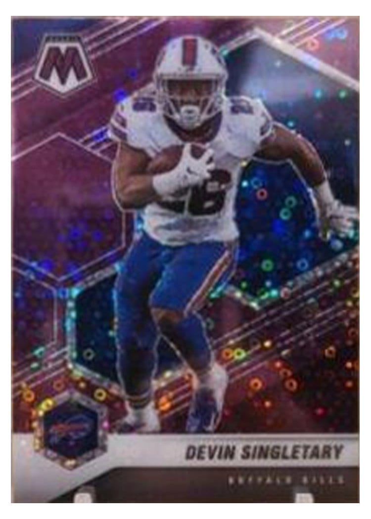 2021 Panini Mosaic Base Set Devin Singletary #30 card