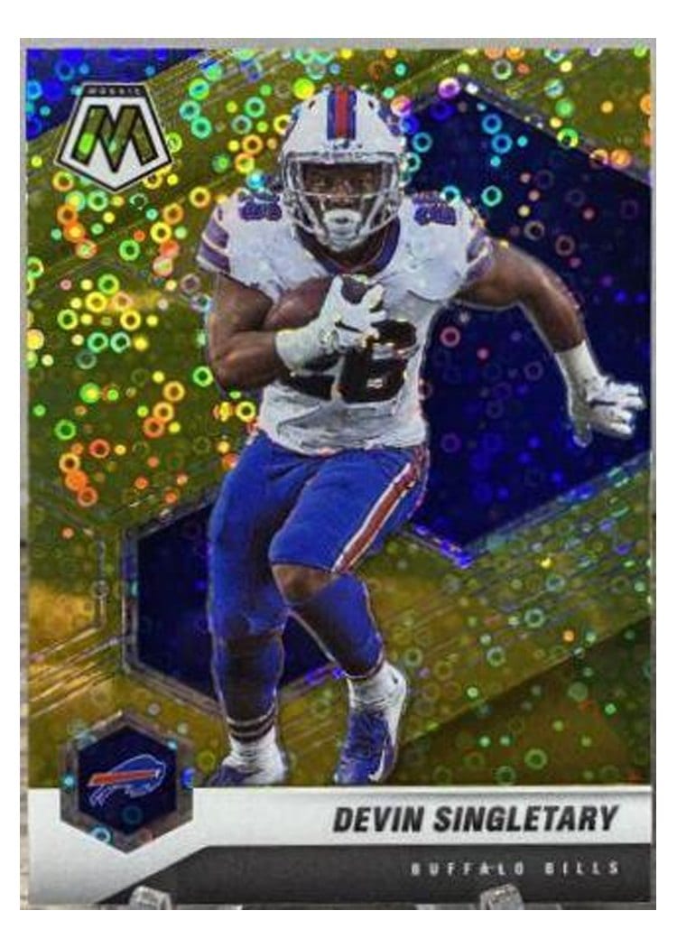 2021 Panini Mosaic Base Set Devin Singletary #30 card