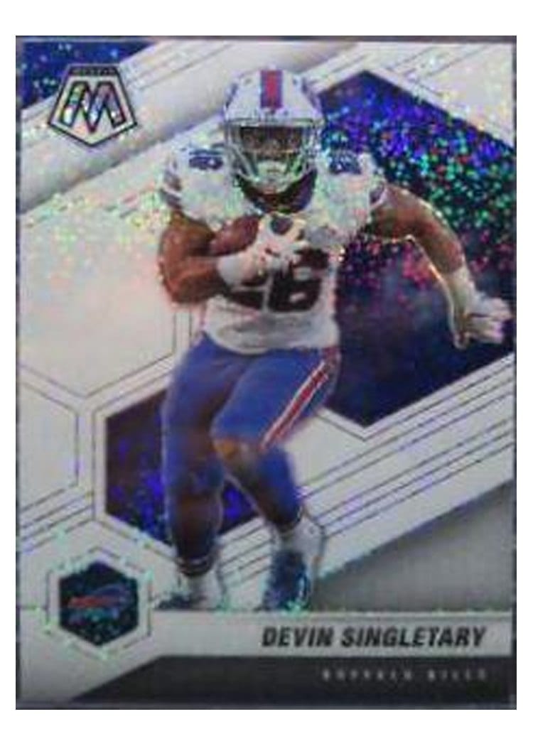 2021 Panini Mosaic Base Set Devin Singletary #30 card