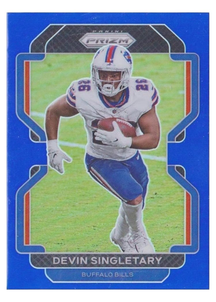 2021 Panini Prizm Base Set Devin Singletary #118 card