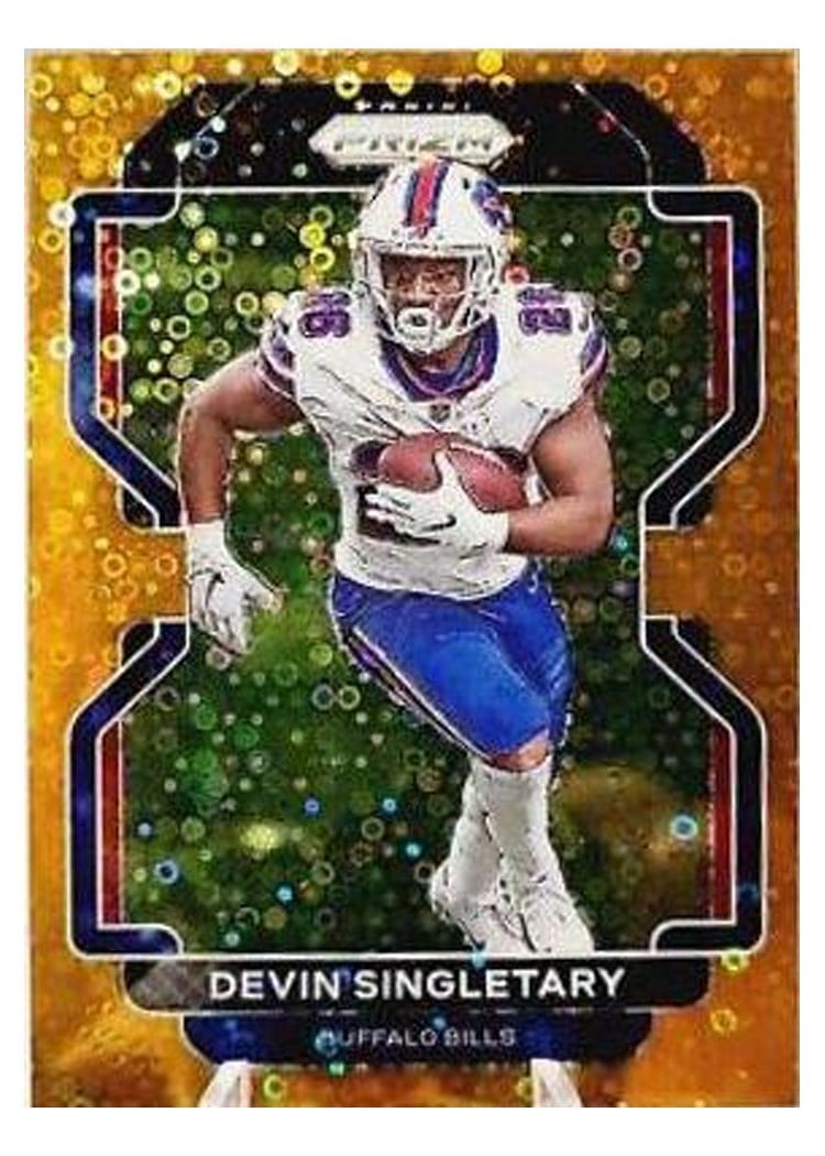 2021 Panini Prizm Base Set Devin Singletary #118 card