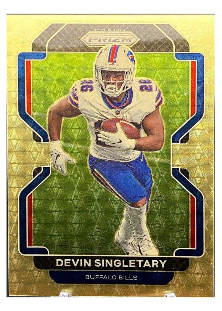 2021 Panini Prizm Base Set Devin Singletary #118 card
