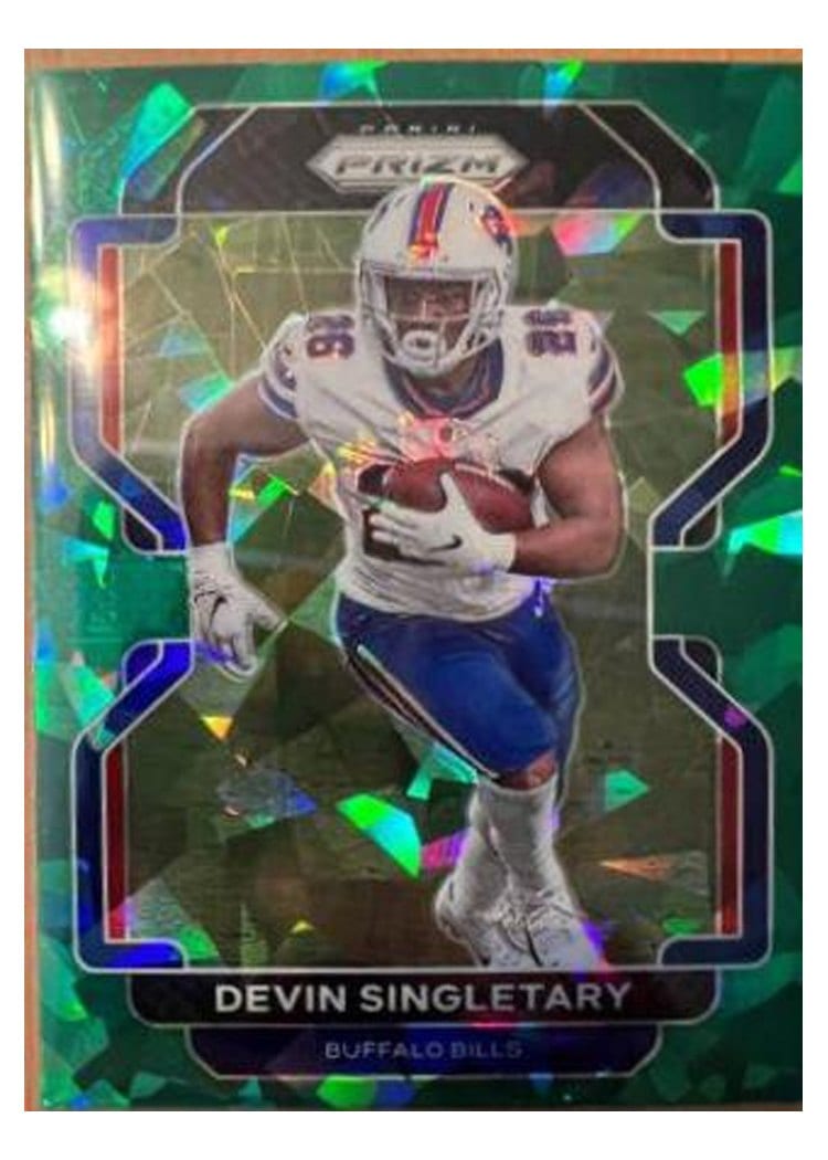 2021 Panini Prizm Base Set Devin Singletary #118 card