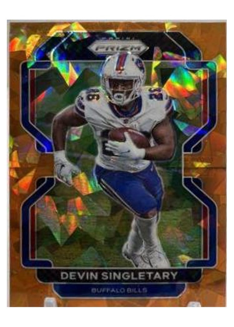 2021 Panini Prizm Base Set Devin Singletary #118 card