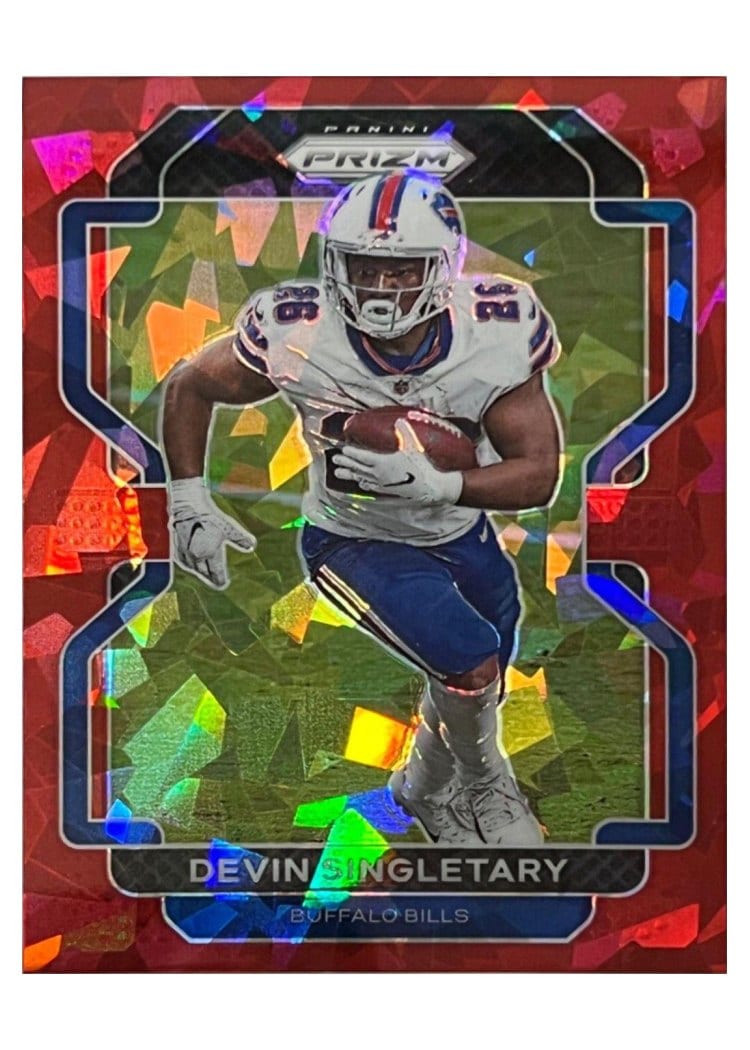 2021 Panini Prizm Base Set Devin Singletary #118 card