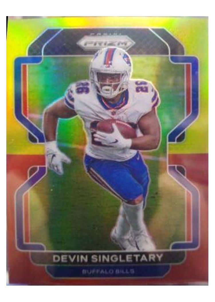 2021 Panini Prizm Base Set Devin Singletary #118 card