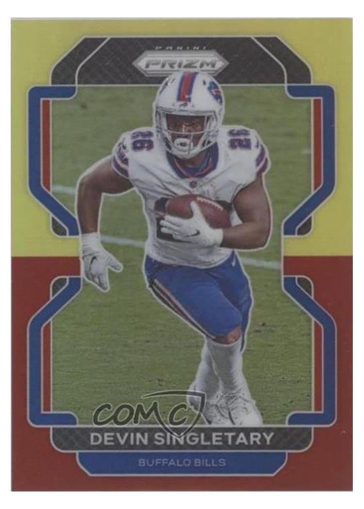 2021 Panini Prizm Base Set Devin Singletary #118 card