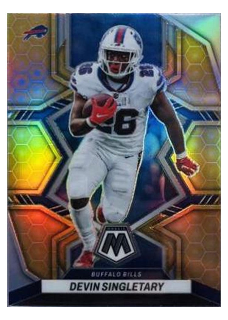2022 Panini Mosaic Base Set Devin Singletary #24 card