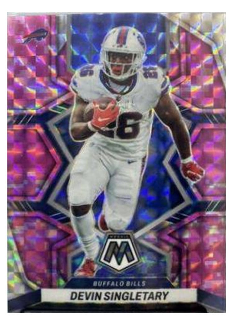 2022 Panini Mosaic Base Set Devin Singletary #24 card