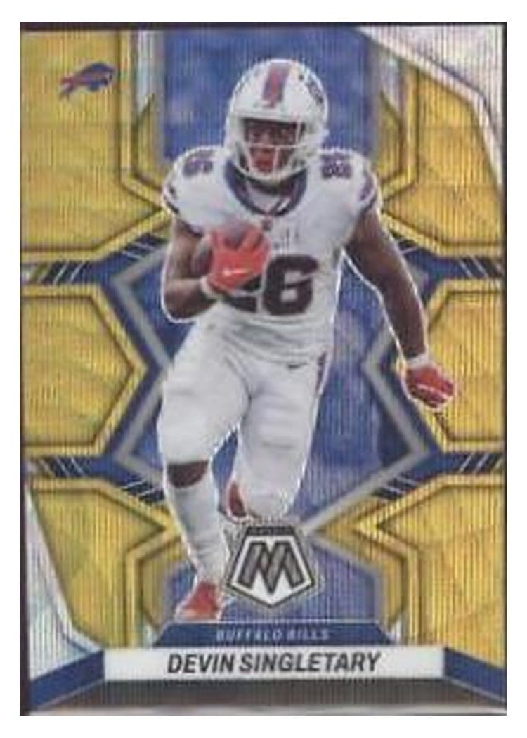 2022 Panini Mosaic Base Set Devin Singletary #24 card