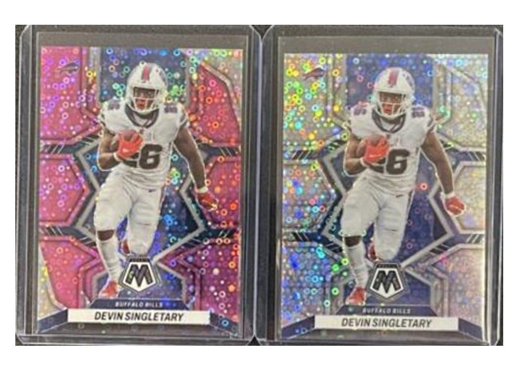 2022 Panini Mosaic Base Set Devin Singletary #24 card