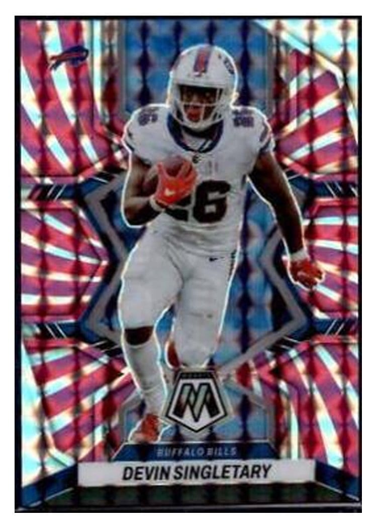 2022 Panini Mosaic Base Set Devin Singletary #24 card