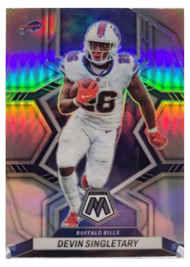 2022 Panini Mosaic Base Set Devin Singletary #24 card