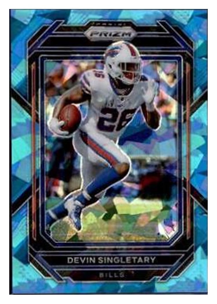 2022 Panini Prizm Base Set Devin Singletary #30 card