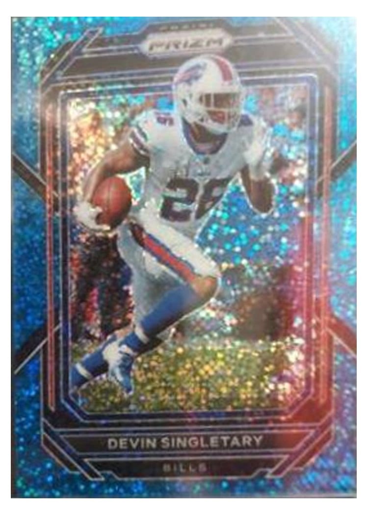 2022 Panini Prizm Base Set Devin Singletary #30 card