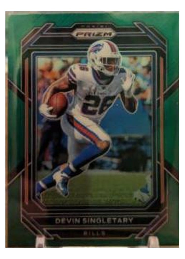 2022 Panini Prizm Base Set Devin Singletary #30 card