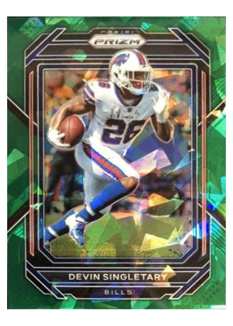 2022 Panini Prizm Base Set Devin Singletary #30 card