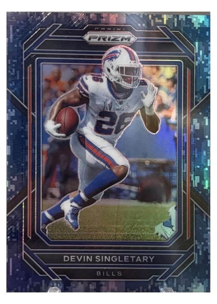 2022 Panini Prizm Base Set Devin Singletary #30 card