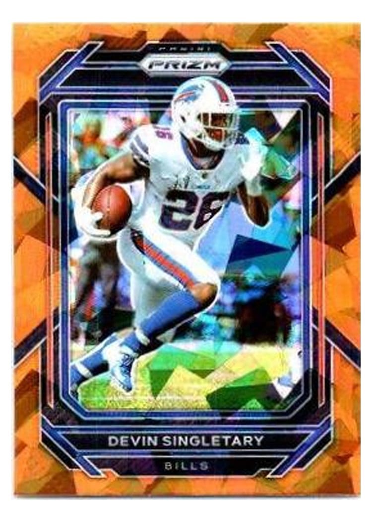 2022 Panini Prizm Base Set Devin Singletary #30 card