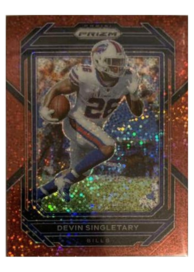 2022 Panini Prizm Base Set Devin Singletary #30 card