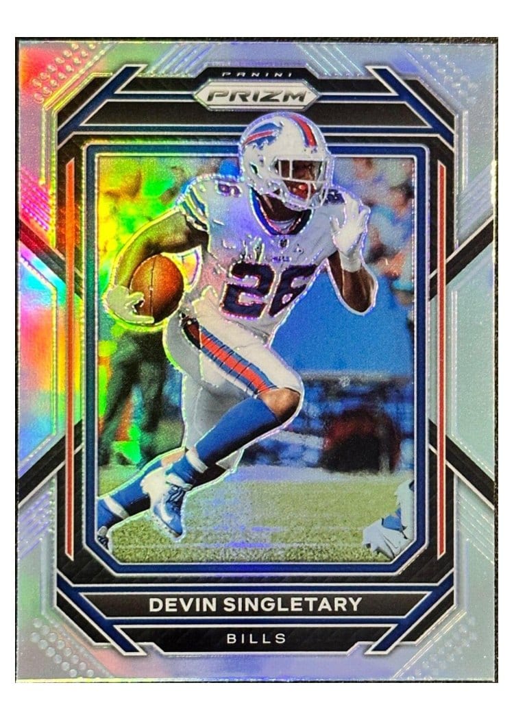 2022 Panini Prizm Base Set Devin Singletary #30 card