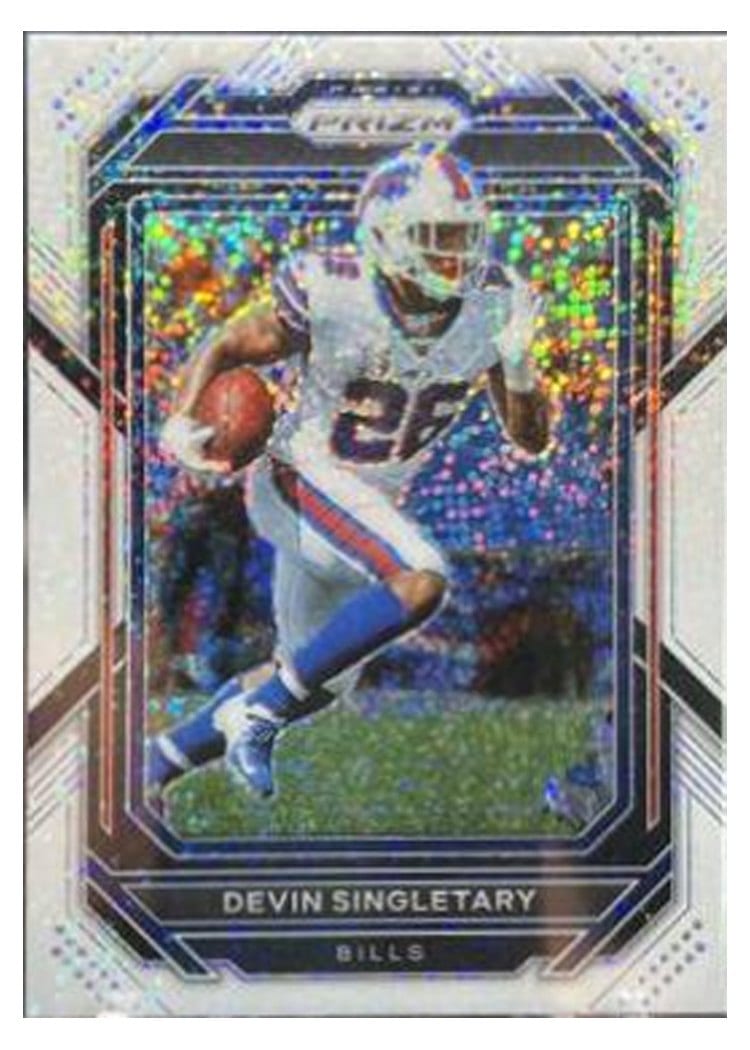 2022 Panini Prizm Base Set Devin Singletary #30 card