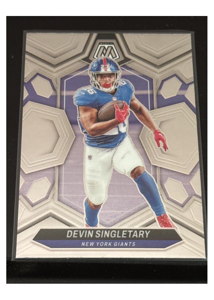 2024 Panini Mosaic Base Set Devin Singletary #163 card
