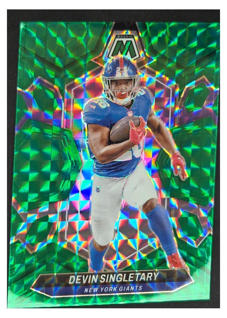 2024 Panini Mosaic Base Set Devin Singletary #163 card