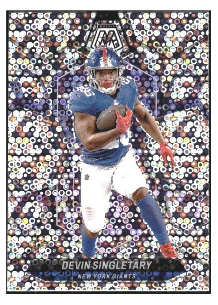 2024 Panini Mosaic Base Set Devin Singletary #163 card